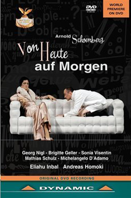 VON HEUTE AUF MORGEN/ ELIAHU INBAL [쇤베르크: 오늘부터 내일까지]