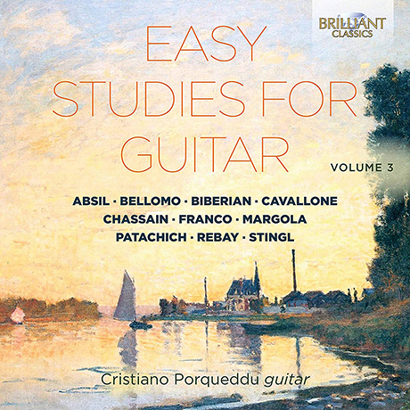 EASY STUDIES FOR GUITAR VOL.3 [기타 독주 모음집: 기타를 위한 쉬운 연습곡 3집 - 크리스티아노 포르퀘두]