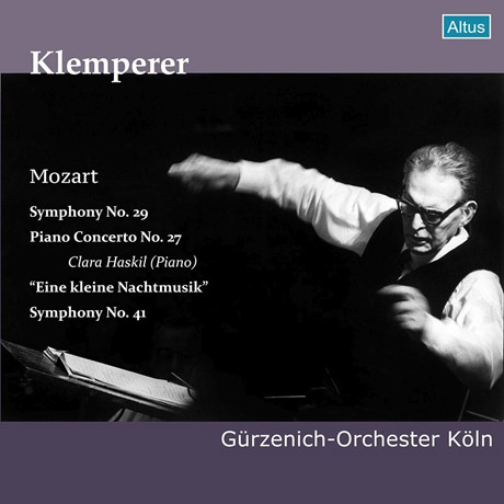 SYMPHONY NO.29, PIANO CONCERTO NO.27, EINE KLEINE NCHTMUSIK, SYMPHONY NO.41/ CLARA HASKIL, OTTO KLEMPERER [모차르트 200주년 기념 콘서트 실황 - 클라라 하스킬 & 오토 크렘페러]
