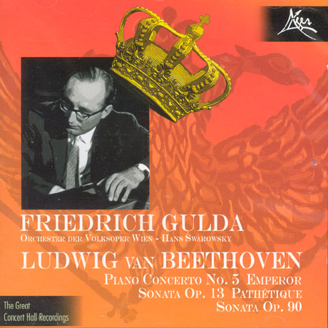 PIANO CONCERTO NO.5/ PIANO SONATA/ FRIEDRICH GULDA/ HANS SWAROWSKY [프리드리히 굴다: 베토벤 피아노 협주곡 & 소나타]