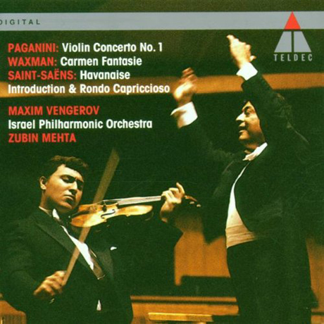 PAGANINI, SAINT-SAENS, WAXMAN: WORKS FOR VIOLIN & ORCHESTRA/ ZUBIN MEHTA [막심 벤게로프: 파가니니 바이올린 협주곡 외]
