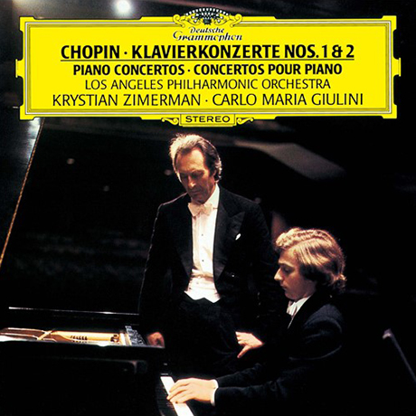 PIANO CONCERTOS NOS.1 & 2/ KRYSTIAN ZIMERMAN, CARLO MARIA GIULINI [SHM-CD] [쇼팽: 피아노 협주곡 1, 2번 - 지메르만 & 줄리니]