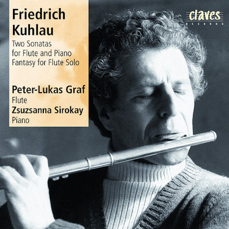 TWO SONATAS FOR FLUTE AND PIANO FANTASY FOR FLUTE SOLO/ PETER-LUKAS GRAF, ZSUZSANNA SIROKAY