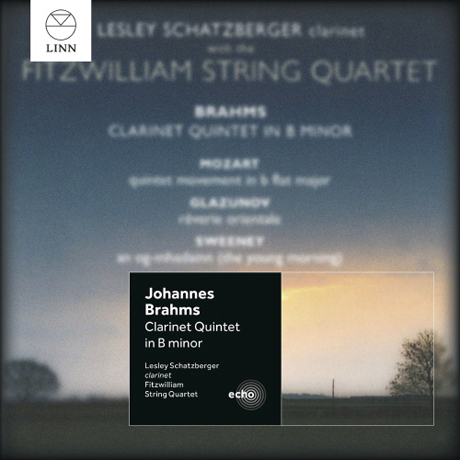 CLARINET QUINTET/ LESLEY SCHATZBERGER, FITZWILLIAM STRING QUARTET [LINN ECHO] [피츠윌리암 현악 사중주: 브람스, 모차르트, 글라주노프, 스위니]