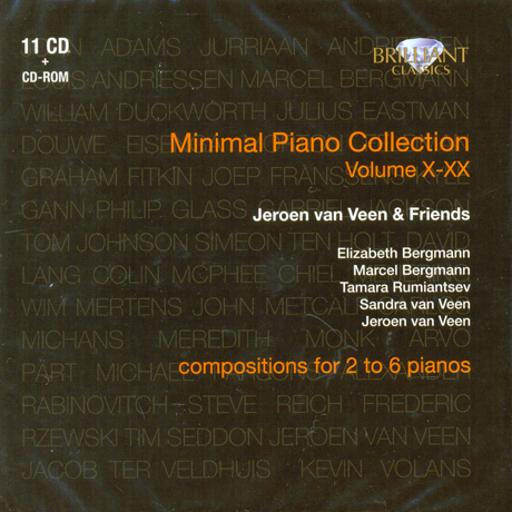 MINIMAL PIANO COLLECTION VOL.10-20/ JEROEN VAN VEEN & FRIENDS [11CD+CD-ROM]