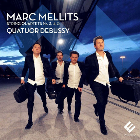 STRING QUARTETS NOS.3, 4, 5/ QUATUOR DEBUSSY [멜리츠: 현악 사중주 - 드뷔시 사중주단]