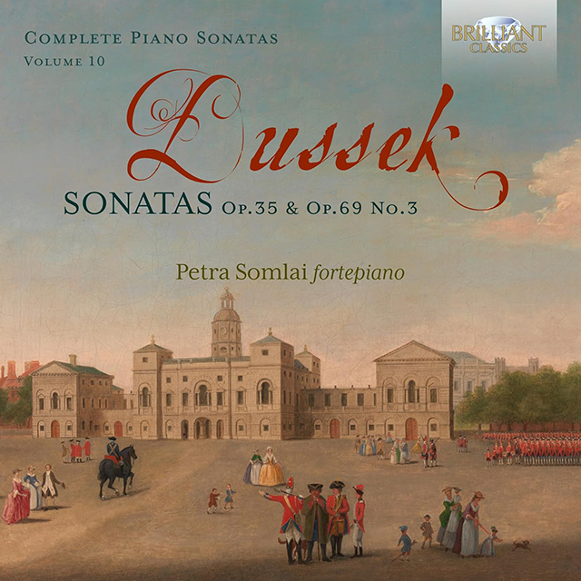COMPLETE PIANO SONATAS VOL.10/ PETRA SOMLAI [두세크: 피아노 소나타 전곡, 제 10집 - 페트라 소믈라이]