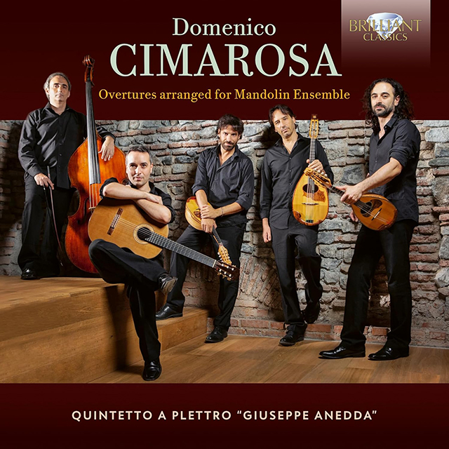 OVERTURES ARRANGED FOR MANDOLIN ENSEMBLE/ QUINTETTO A PLETTRO `GIUSEPPE ANEDDA` [치마로사: 서곡집(만돌린 앙상블을 위한 편곡) - 퀸테토 아 플레토 `주세페 아네다` ]