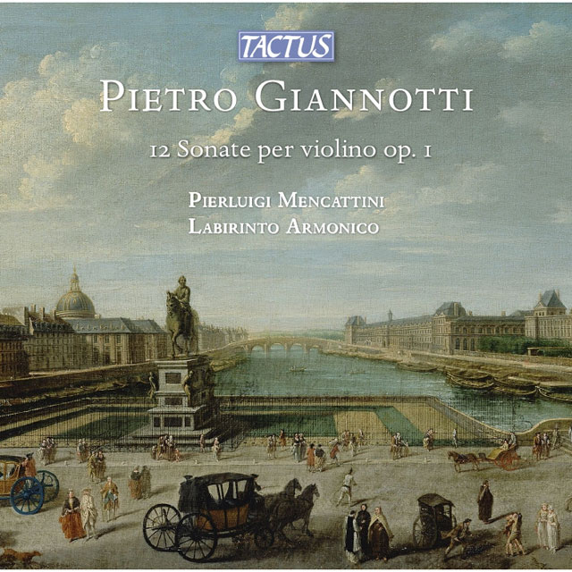 12 VIOLIN SONATAS OP.1/ LABIRINTO ARMONICO [자노티: 12곡의 바이올린 소나타 OP.1 - 라비린토 아르모니코]