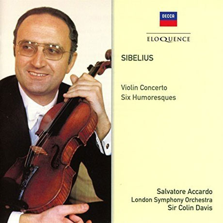 SIBELIUS VIOLIN CONCERTO & SIX HUMORESQUES/ COLIN DAVIS [살바토레 아카르도: 시벨리우스 바이올린 협주곡 & 6개의 유모레스크]
