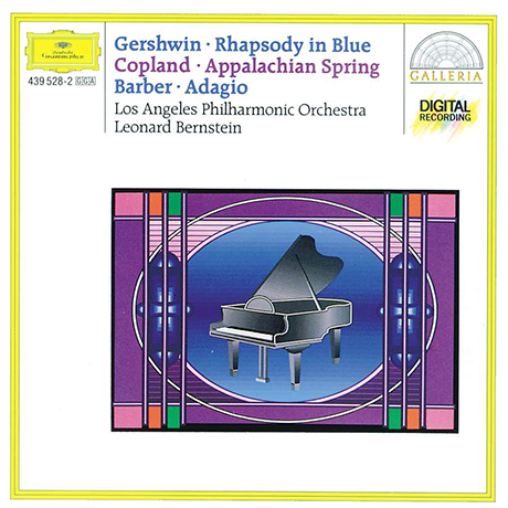 RHAPSODY IN BLUE, ADAGIO, APPALACHIAN SPRING/ LEONARD BERNSTEIN [거쉬인: 랩소디 인 블루, 바버: 아다지오, 코플랜드: 아팔라치아의 봄 - 번스타인]