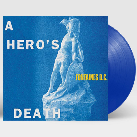 A HERO`S DEATH [BLUE LP]