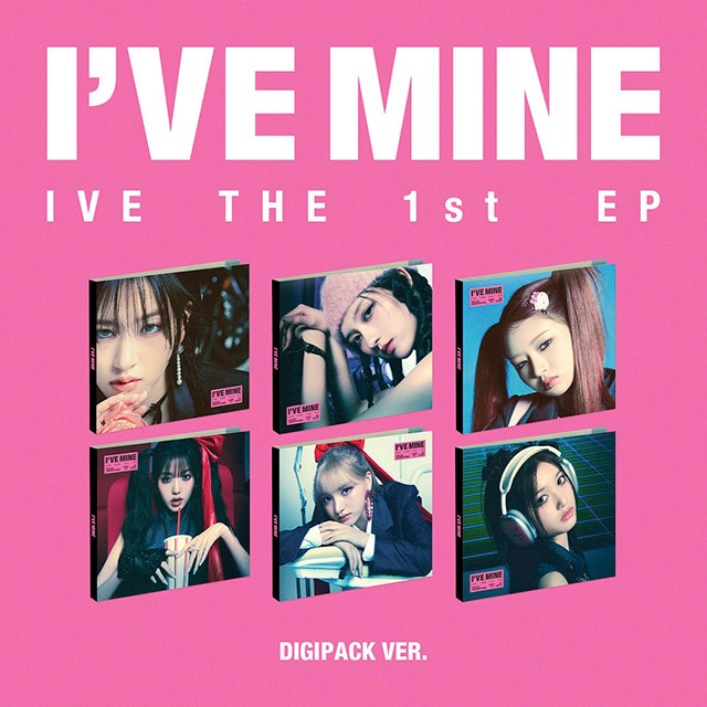 I`VE MINE [미니 1집] [DIGIPACK VER] [한정반] [6종 세트]