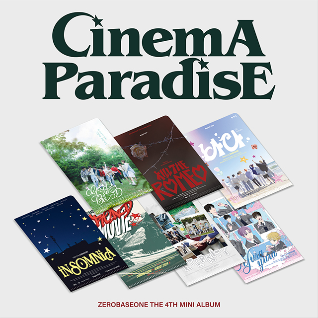 CINEMA PARADISE [미니 4집] [ZEROSE VER] [7종 세트]