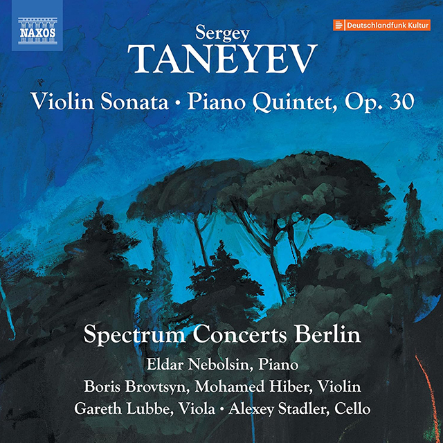 VIOLIN SONATA, PIANO QUINTET OP.30/ SPECTRUM CONCERTS BERLIN [타네예프: 바이올린 소나타, 피아노 오중주 - 스펙트럼 콘서츠 베를린]