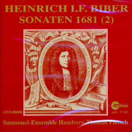 SONATEN 1681/ SANSSOUCI-ENSEMBLE HAMBURG/ THOMAS PIETSCH