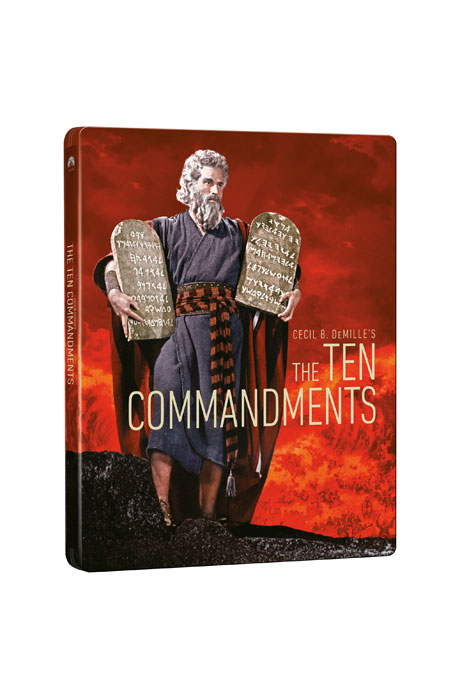십계 4K UHD [스틸북 한정판] [THE TEN COMMANDMENTS]