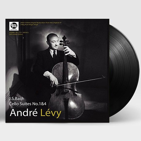 CELLO SUITES NO.1 & 4/ ANDRE LEVY [180G LP] [앙드레 레비: 바흐 무반주 첼로 모음곡 1집] [한정반]