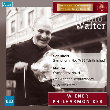SYMPHONY NO.7(8) UNFINISHED & SYMPHONY NO.4/ BRUNO WALTER [슈베르트: 교향곡 8번 & 말러: 교향곡 4번]