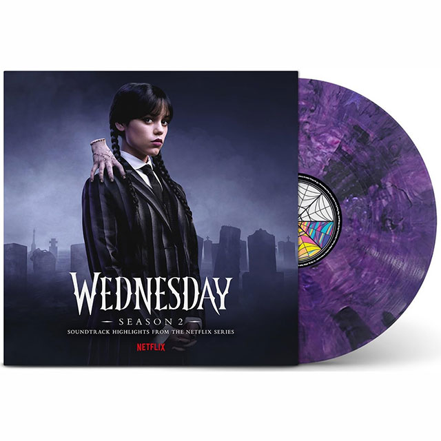WEDNESDAY: SEASON 2 [웬즈데이: 시즌 2] [PURPLE & BLACK LP]