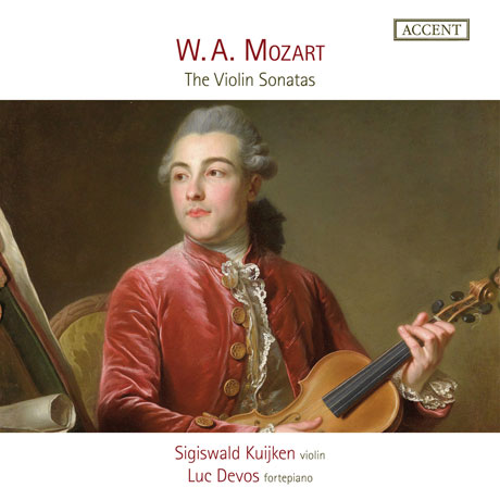 THE VIOLIN SONATAS/ SIGISWALD KUIJKEN, LUC DEVOS [모차르트: 바이올린 소나타 작품집 - 지히스발트 카위컨 & 뤽 데보]