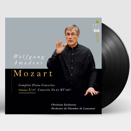 COMPLETE PIANO CONCERTO NO.21/ CHRISTIAN ZACHARIAS [DG GOLD] [모차르트: 피아노 협주곡 전곡 1집 - 크리스티안 자카리아스] [180G LP]