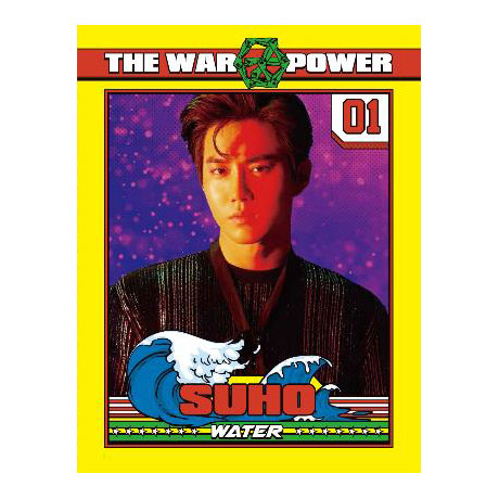 렌티큘러 포토콜렉트북 [SUHO] [THE WAR: THE POWER OF MUSIC]