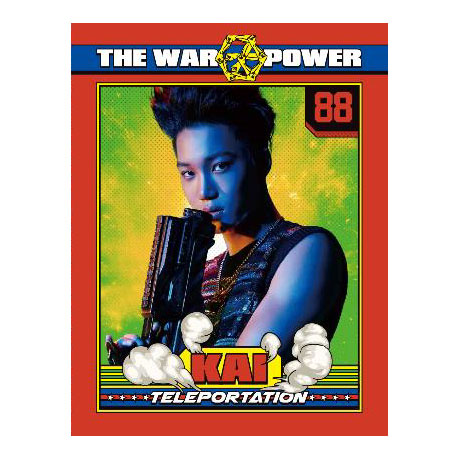 렌티큘러 포토콜렉트북 [KAI] [THE WAR: THE POWER OF MUSIC]
