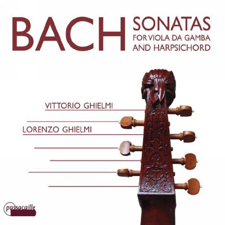 SONATAS FOR VIOLA DA GAMBA & HARPSICHORD/ VITTORIO GHIELMI, LORENZO GHIELMI
