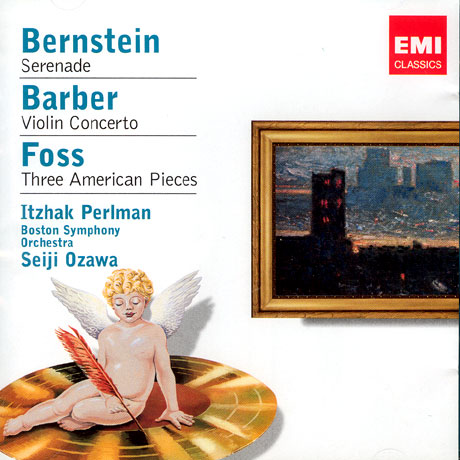 VIOLIN WORKS/ ITZHAK PERLMAN/ SEIJI OZAWA