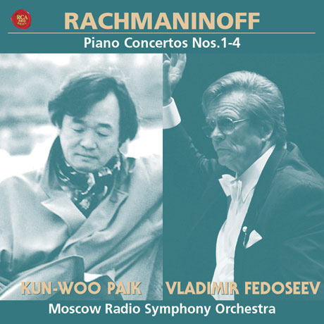 RACHMANINOV: PIANO CONCERTOS NOS.1-4/ VLADIMIR FEDOSEEV [라흐마니노프: 피아노 협주곡 전집 - 페도세예프]