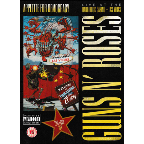 APPETITE FOR DEMOCRACY 3D: LIVE AT THE HARD ROCK CASINO LAS VEGAS [2CD+BD]