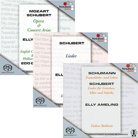 펜타톤 베스트음반 특별합본 세트: SCHUMANN, SCHUBERT, MOZART [SACD HYBRID]