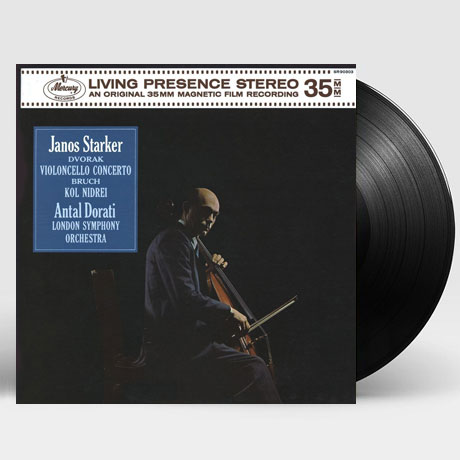 CELLO CONCERTO & KOL NIDREI/ JANOS STARKER, ANTAL DORATI [드보르작: 첼로 협주곡 & 브루흐: 콜 니드라이 - 야노스 슈타커, 안탈 도라티] [180G LP]