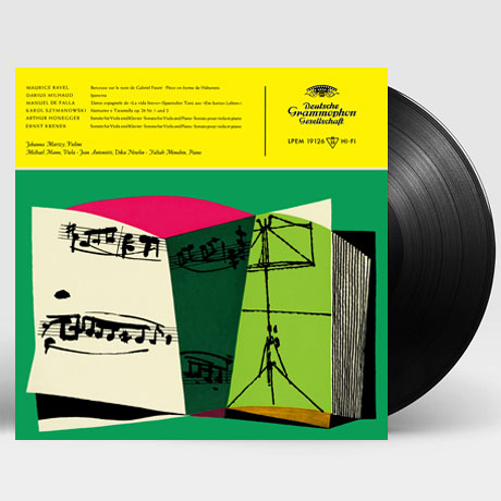 RAVEL, MILHAUD, DE FALLA, SZYMANOWSKI [요한나 마르치: 라벨, 미요, 파야, 시마노프스키 소품집] [ANALOGPHONIC 180G LP]