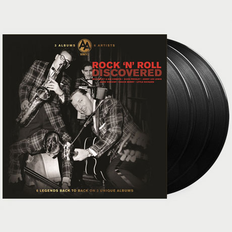 ROCK N ROLL DISCOVERED: 3 ALBUMS 6 ARTISTS [LP]
