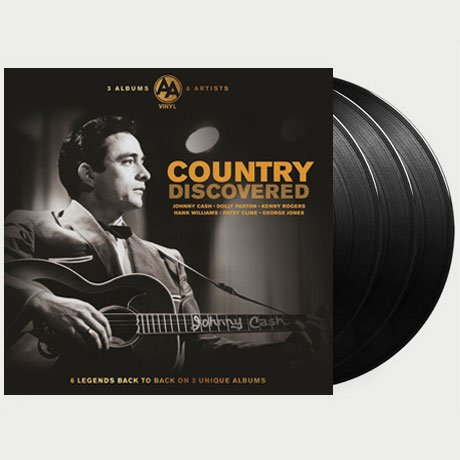 COUNTRY DISCOVERED: 3 ALBUMS 6 ARTISTS [LP]