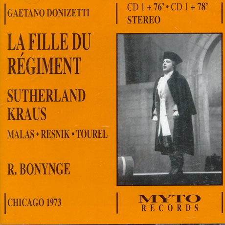 LA FILLE DU REGIMENT/ RICHARD BONYNGE