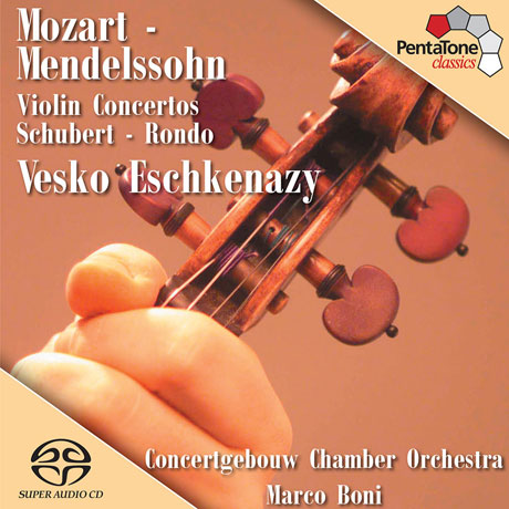 VIOLIN CONCERTO NO.5 IN A KV219/ VESKO ESCHKENAZY, MARCO BONI [SACD HYBRID] [모차르트: 바이올린 협주곡]