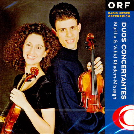 DUOS CONCERTANTES/ MARTHA & VAHID KHADEM-MISSAGH