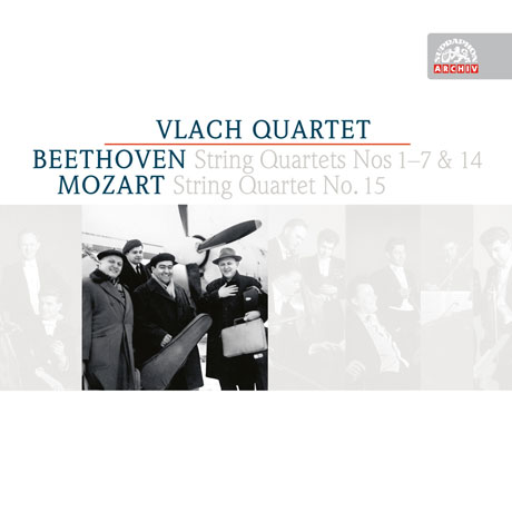 STRING QUARTETS/ VLACH QUARTET [베토벤: 현악사중주 1-7, 14번 & 모차르트: 현악사중주 15번 - 블라흐 사중주단]