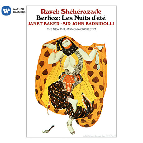 SHEHERAZADE & LES NUITS DETE/ JANET BAKER, JOHN BARBIROLLI [라벨: 셰헤라자데 & 베를리오즈: 여름밤 - 자넷 베이커, 바비롤리]