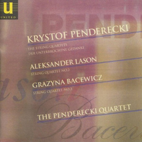 THE STRING QUARTETS/ THE PENDERECKI QUARTET