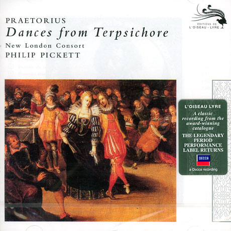 DANCES FROM TERPSICHORE/ PHILIP PICKETT [프레토리우스: 테르프시코레의 춤]