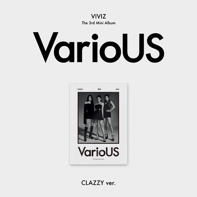 VARIOUS [미니 3집] [PHOTOBOOK] [CLAZZY VER]	