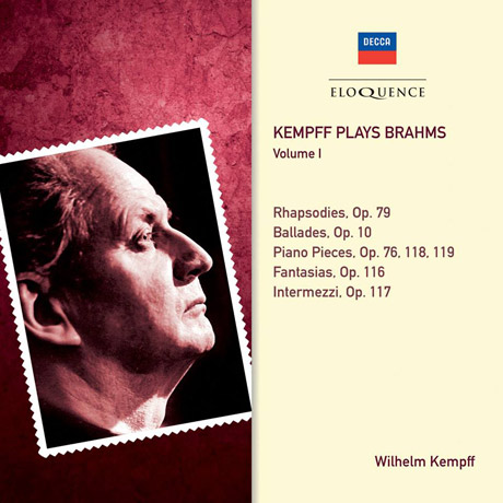 KEMPFF PLAYS BRAHMS VOL.1 [빌헬름 켐프: 브람스 - 피아노협주곡 외]