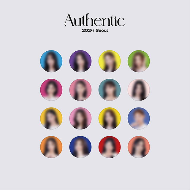 2024 AUTHENTIC IN SEOUL OFFICIAL MD [핀버튼 - YOOYEON VER]