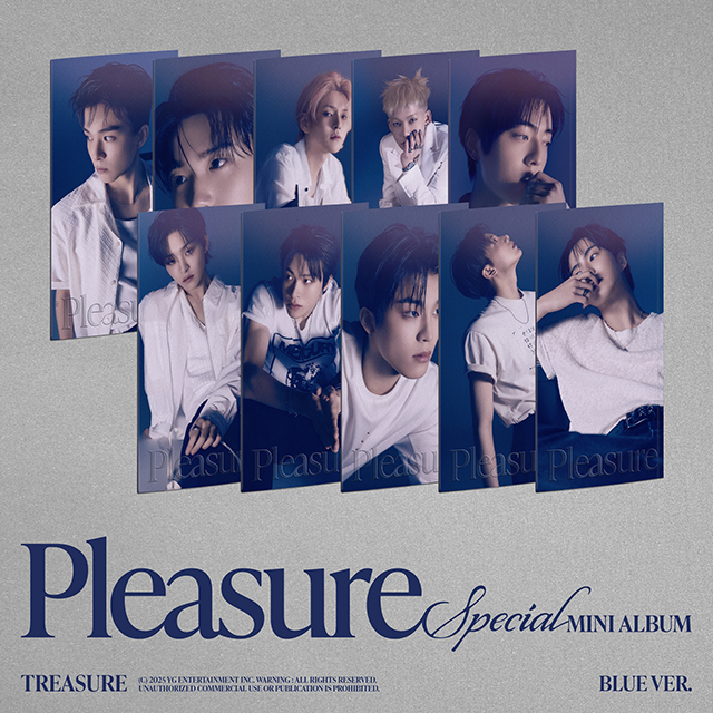 TREASURE SPECIAL MINI ALBUM [PLEASURE] [BLUE VER] [PARK JEONG WOO]
