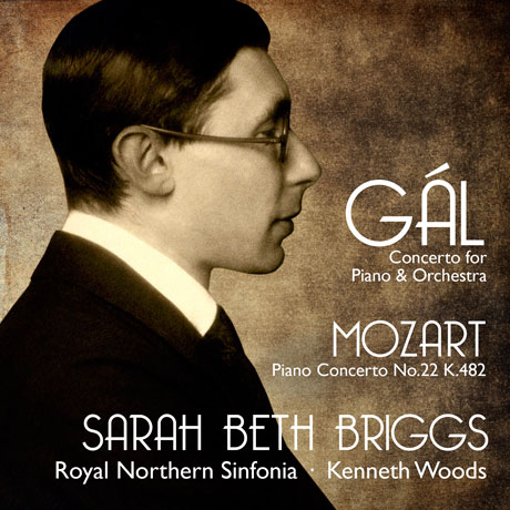 CONCERTO FOR PIANO & ORCHESTRA, PIANO CONCERTO NO.22/ SARAH BETH BRIGGS, KENNETH WOODS [갈: 피아노 협주곡 & 모차르트: 피아노 협주곡 22번]