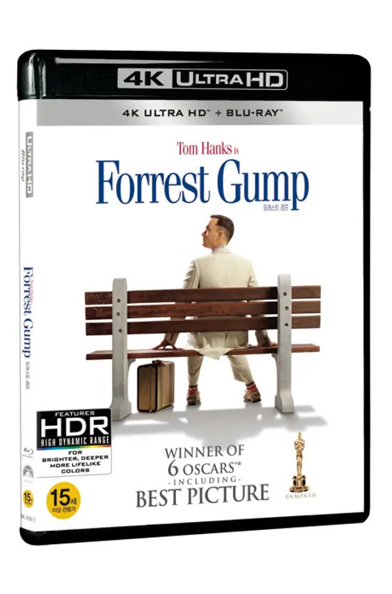 [5월 다시 보는 명작 4K 할인] 포레스트 검프 4K UHD+BD [FORREST GUMP]